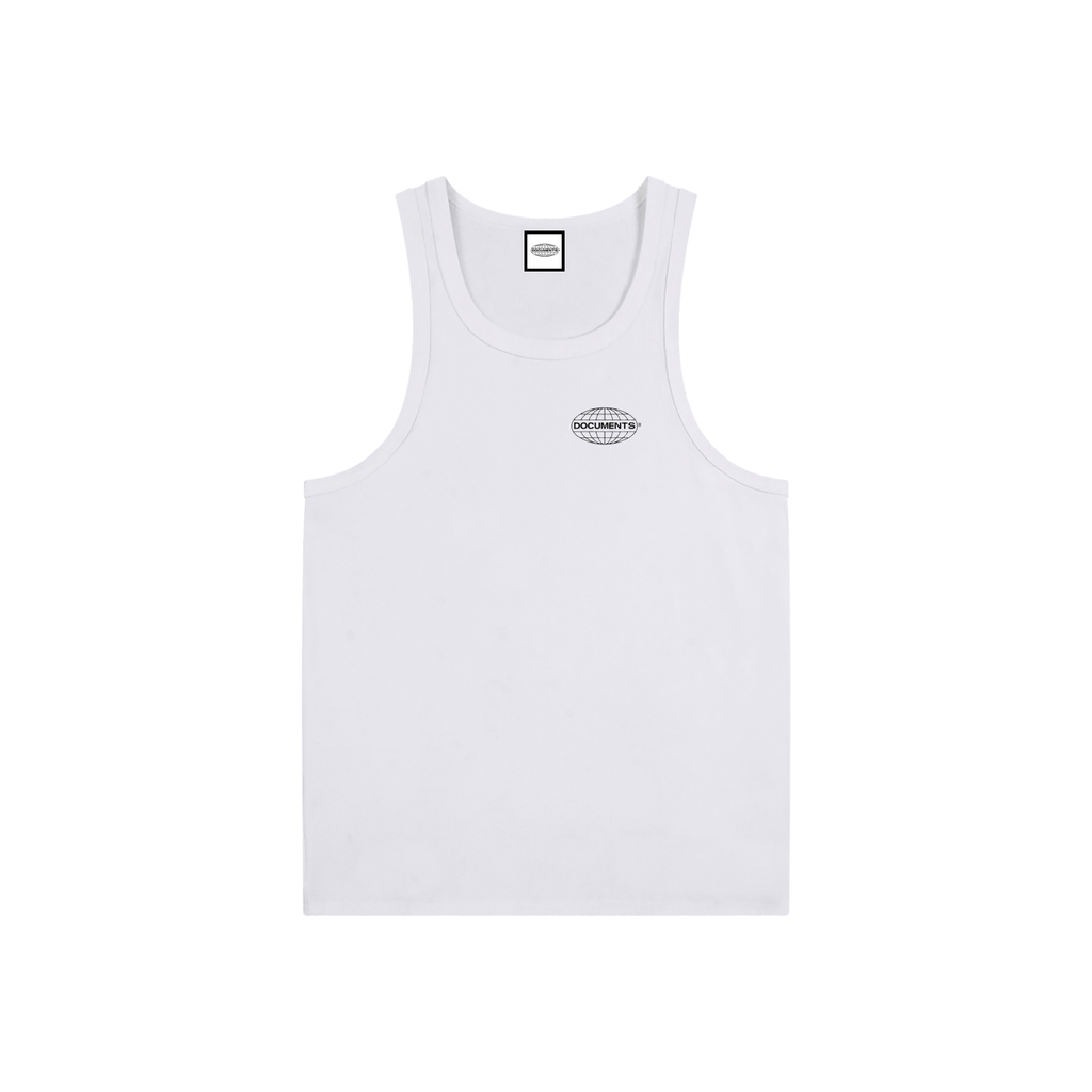 WHITE TANK TOP