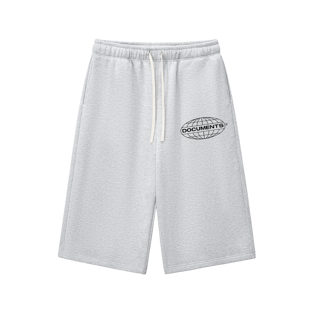 GREY 3/4 SWEATPANTS