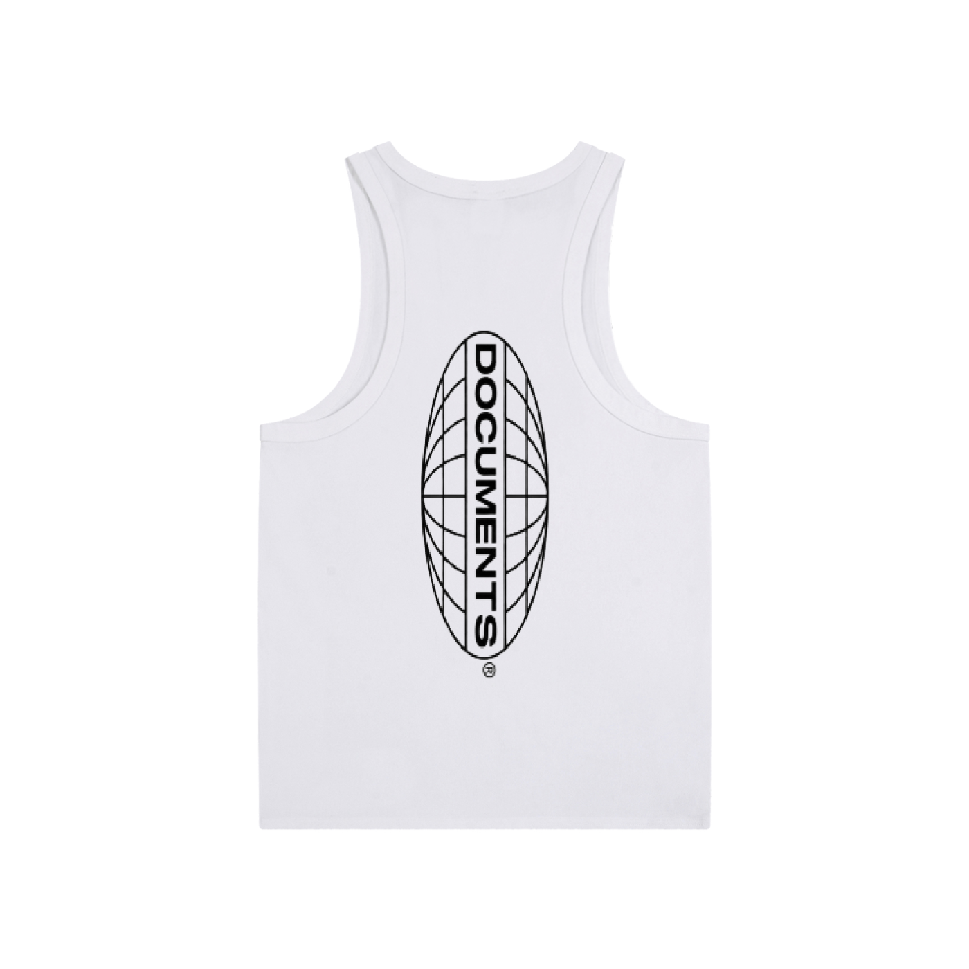 WHITE TANK TOP