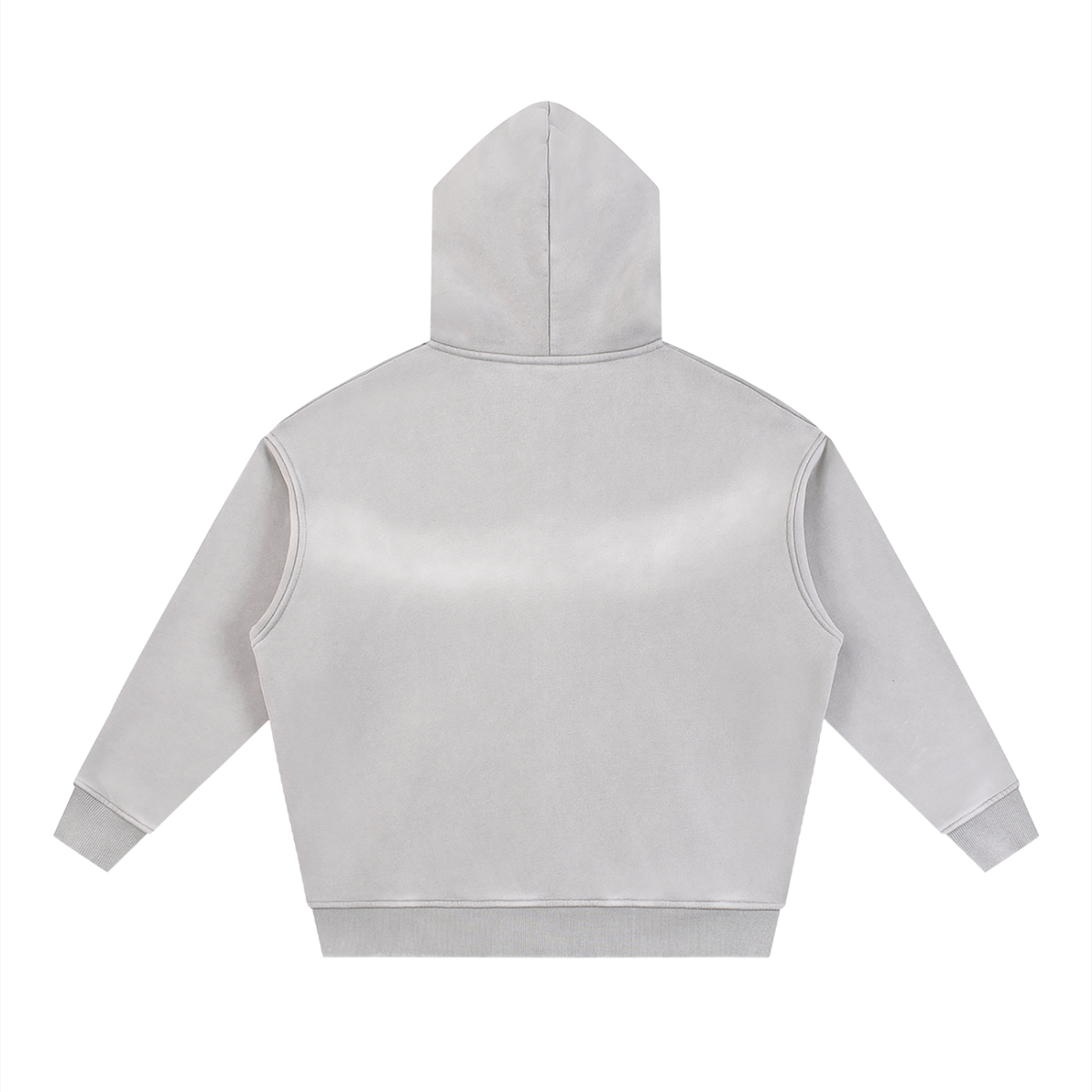 Grey Sunfade Zipper Hoodie