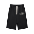 BLACK 3/4 SWEATPANTS