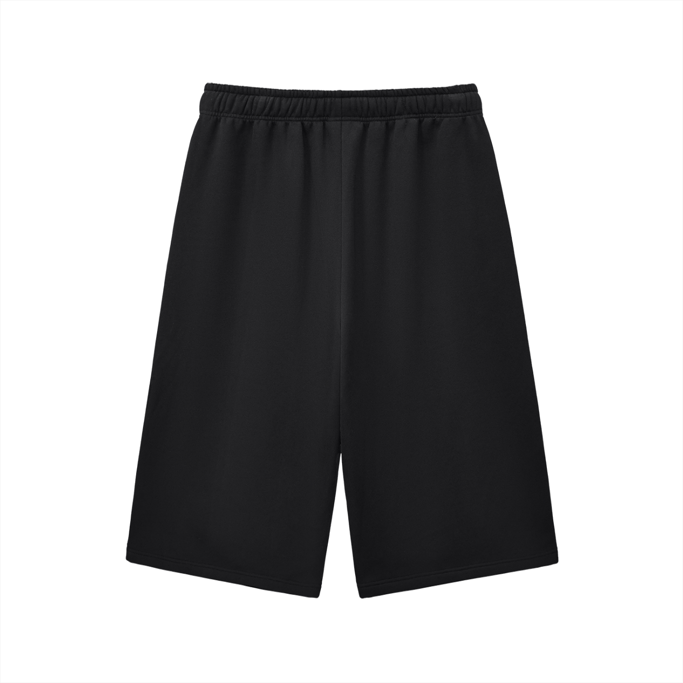 BLACK 3/4 SWEATPANTS