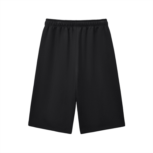 BLACK 3/4 SWEATPANTS